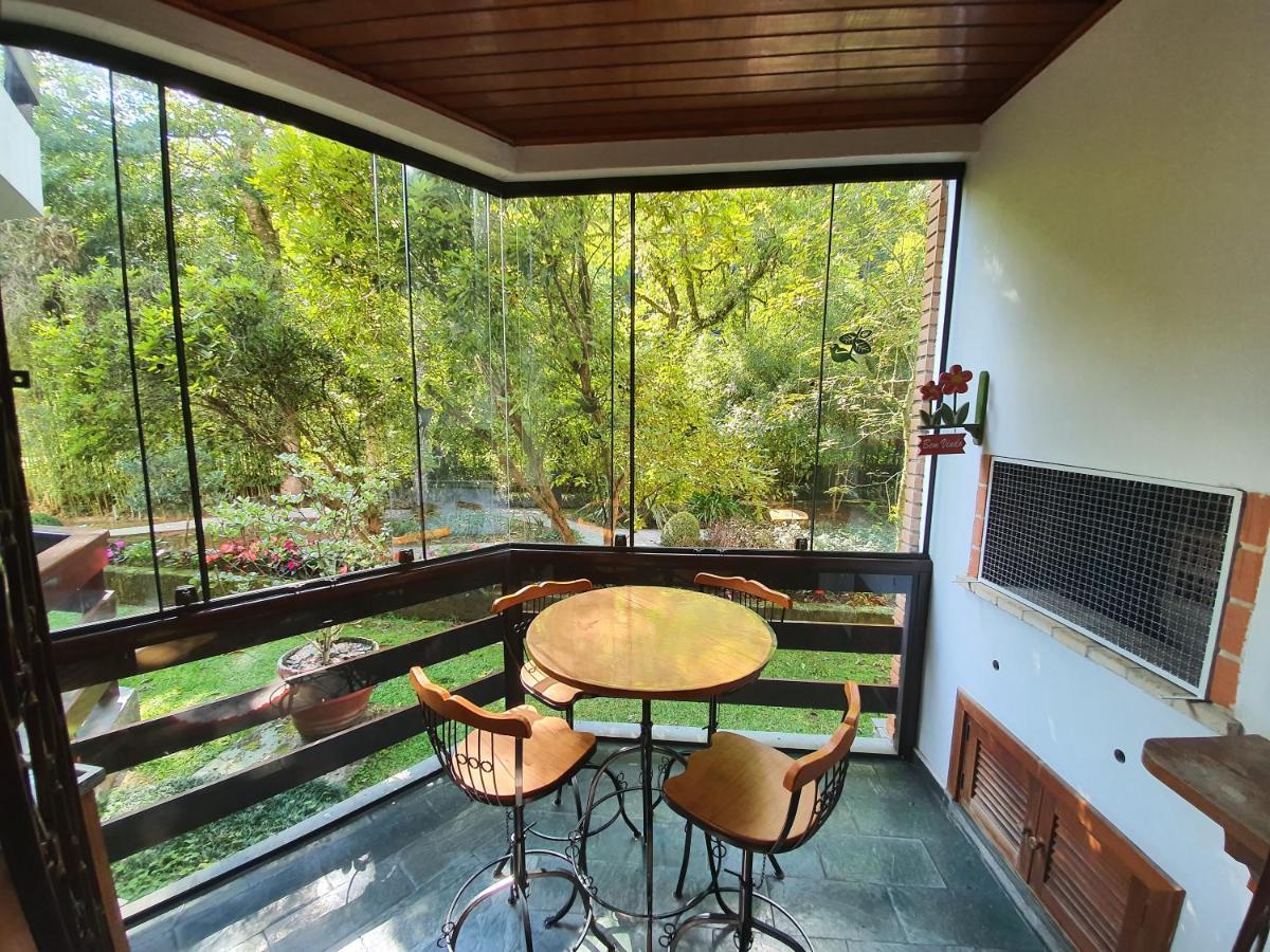 Lindo Apto No Centro Capivari - Condominio Privado Campos do Jordão Kültér fotó