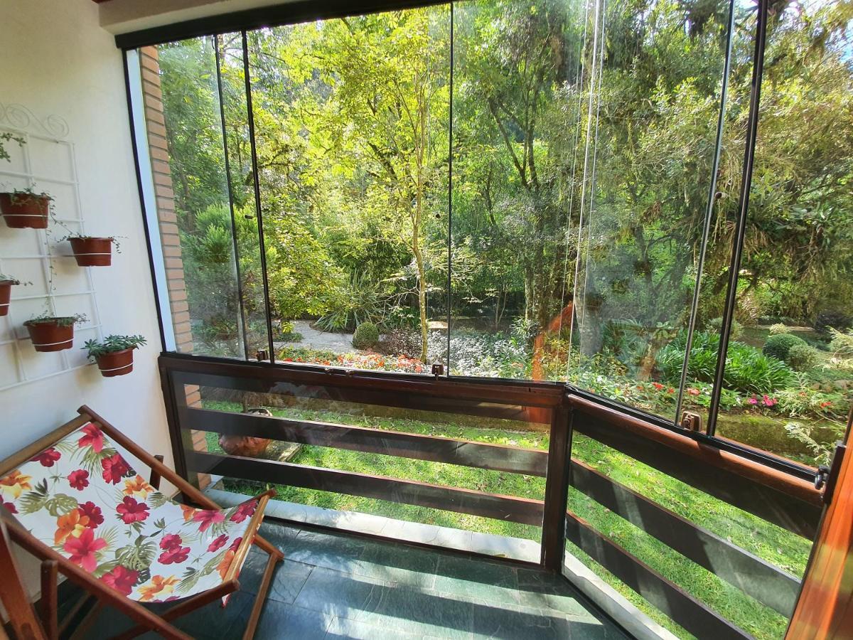 Lindo Apto No Centro Capivari - Condominio Privado Campos do Jordão Kültér fotó